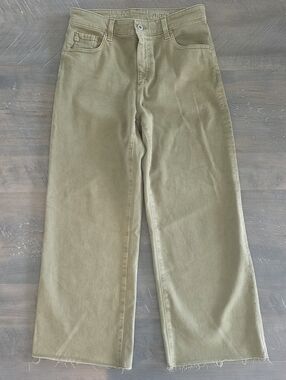 AG Sage Wide Leg High Waist Crop